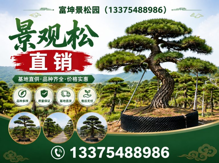 宁阳县绿化苗木展示图